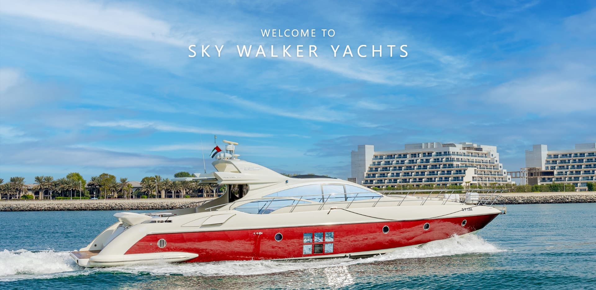 skywalker yacht rental dubai