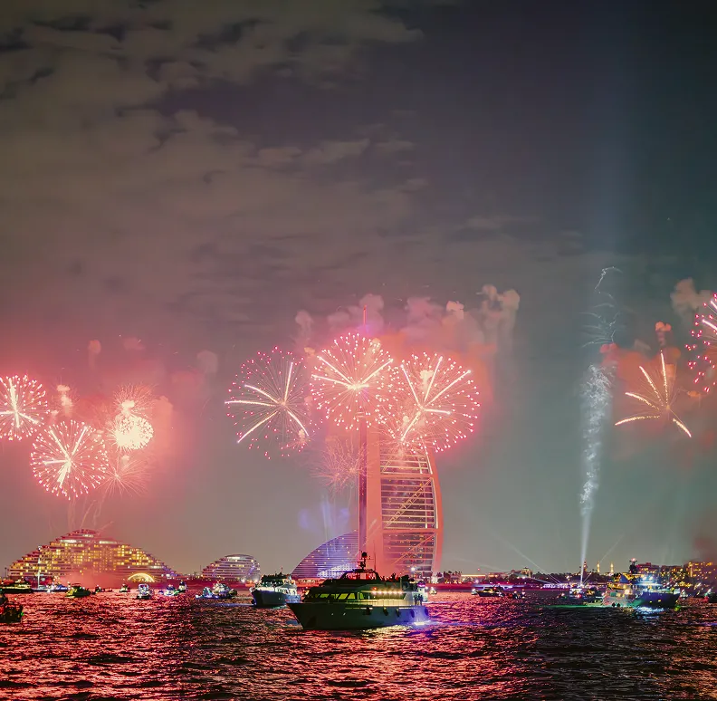 Dubai 2026 NYE Private Yacht Party: Fireworks Skyline & Booking Call-to-Action