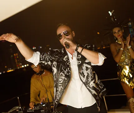 Dubai yacht party
